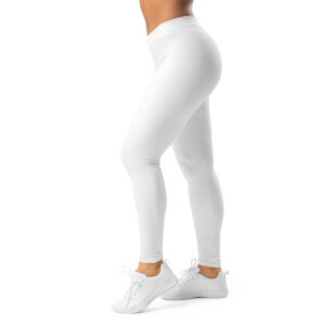 High-Waist Fitness Leggings - Stretchy UPF 50+ for Gym & Yoga - Image 4