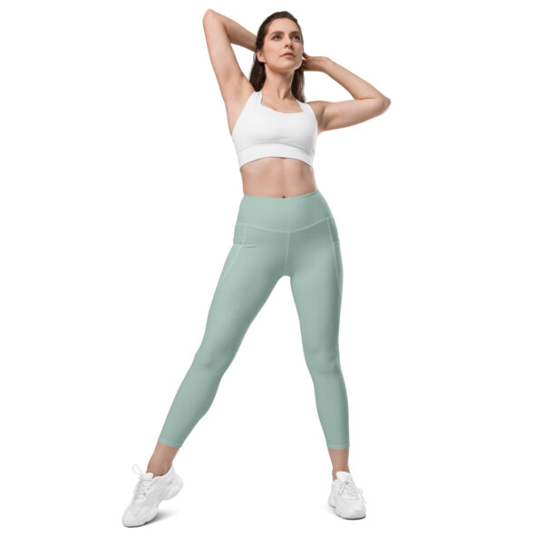 Coastal Sage Legging with Pockets – Recycled Comfort
