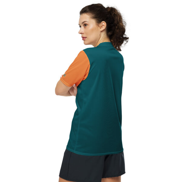 Women's Recycled Sports T-Shirt - Breathable Moisture-Wicking V-Neck for Running & Gym