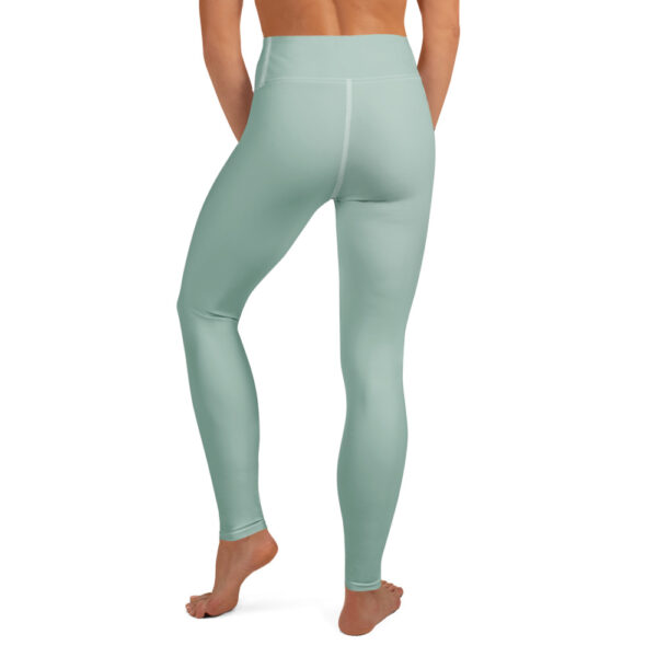 Coastal Sage Yoga Leggings – Stretchy High-Waist