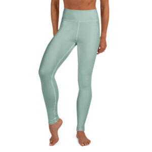 Coastal Sage Yoga Leggings – Stretchy High-Waist