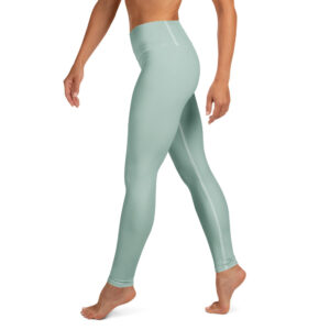 Coastal Sage Yoga Leggings – Stretchy High-Waist - Image 4
