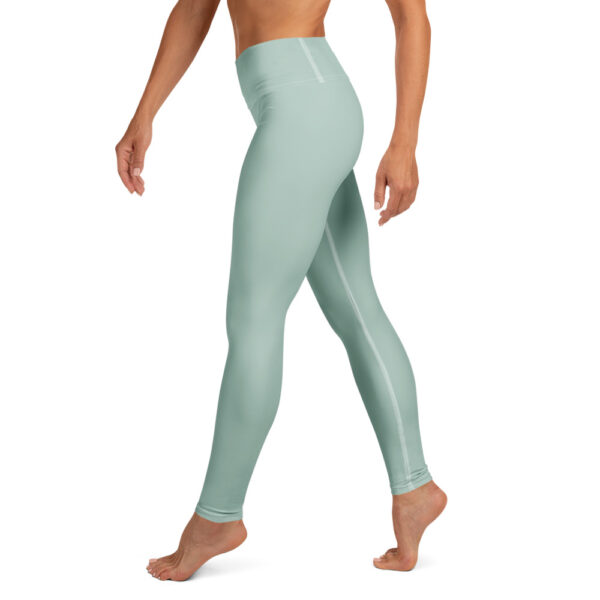 Coastal Sage Yoga Leggings – Stretchy High-Waist
