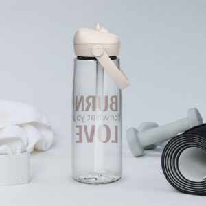 Flip Straw Water Bottle - 25 oz BPA-Free Recycled Tritan - Image 2