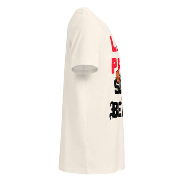 Let's Press Some Bench Organic T-shirt – Soft Fit