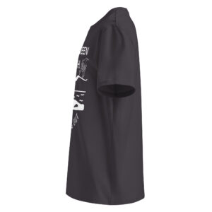 Halloween White Beach Organic T-shirt – Ribbed Comfort - Image 23