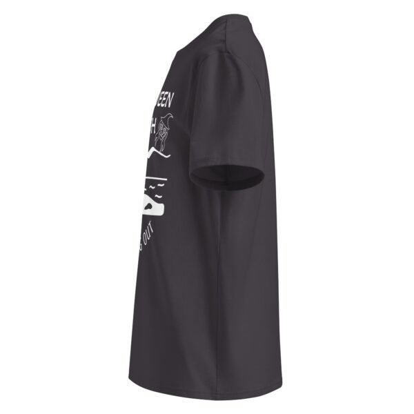 Halloween White Beach Organic T-shirt – Ribbed Comfort