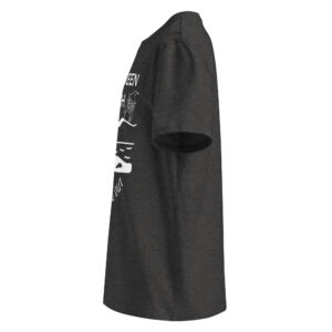 Halloween White Beach Organic T-shirt – Ribbed Comfort - Image 11