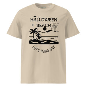 Halloween Beach Organic T-shirt – Ribbed Comfort