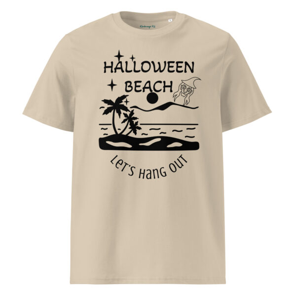 Halloween Beach Organic T-shirt – Ribbed Comfort