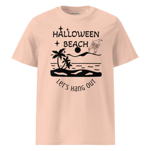 Halloween Beach Organic T-shirt – Ribbed Comfort