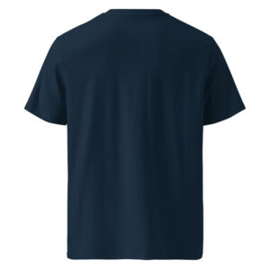 Halloween White Beach Organic T-shirt – Ribbed Comfort - Image 6