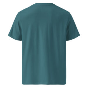 Halloween White Beach Organic T-shirt – Ribbed Comfort - Image 30