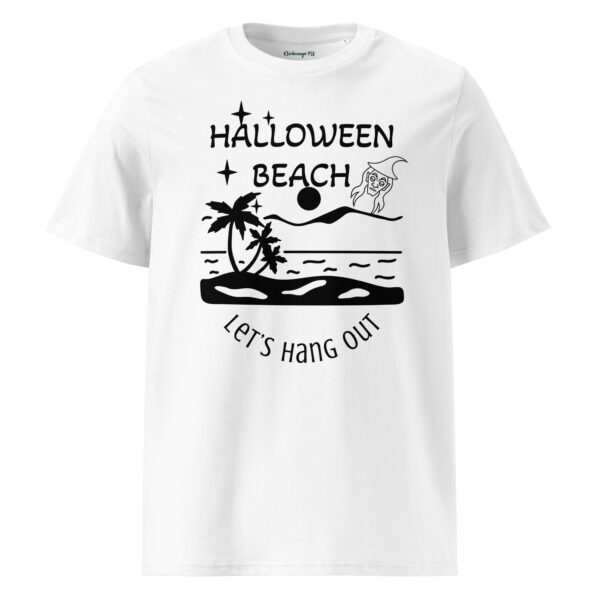 Halloween Beach Organic T-shirt – Ribbed Comfort